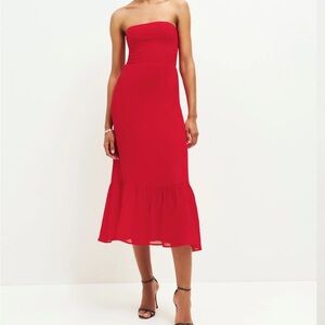 Reformation Arta Midi Dress